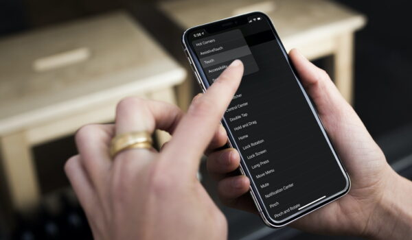 iPhone settings page