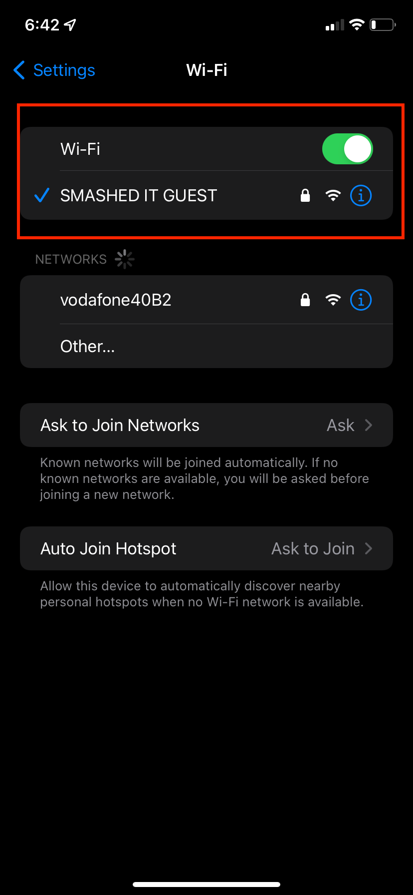 11 Hidden iPhone Settings to Boost Battery Life 8 wifi
