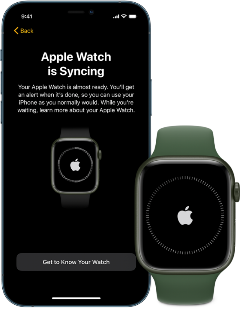 apple watch sync