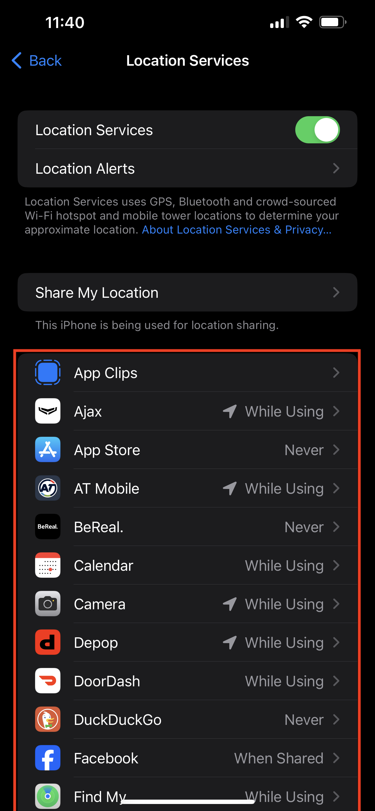 9 Essential iPhone Settings To Turn Off For Data Privacy 2 location services