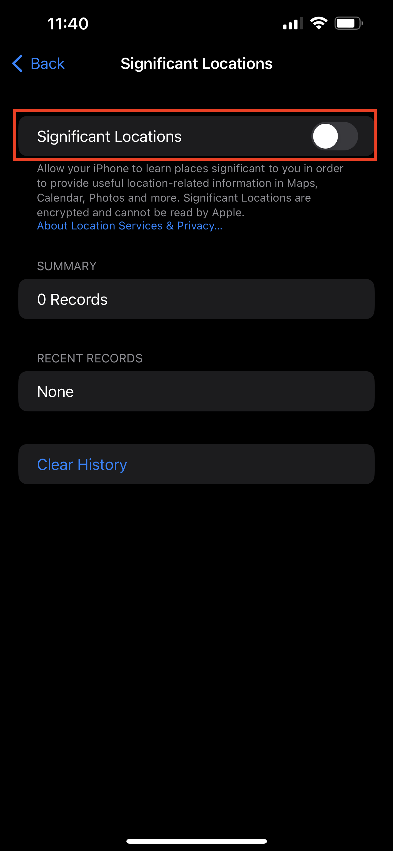 9 Essential iPhone Settings To Turn Off For Data Privacy 3 significant locations