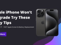 Apple iPhone Won’t Upgrade
